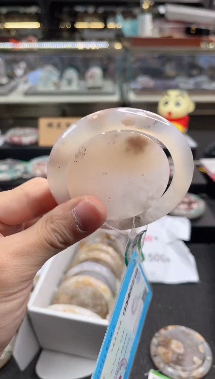 未镶嵌手镯石英质玉58圈口（赠品镯心）3507751
