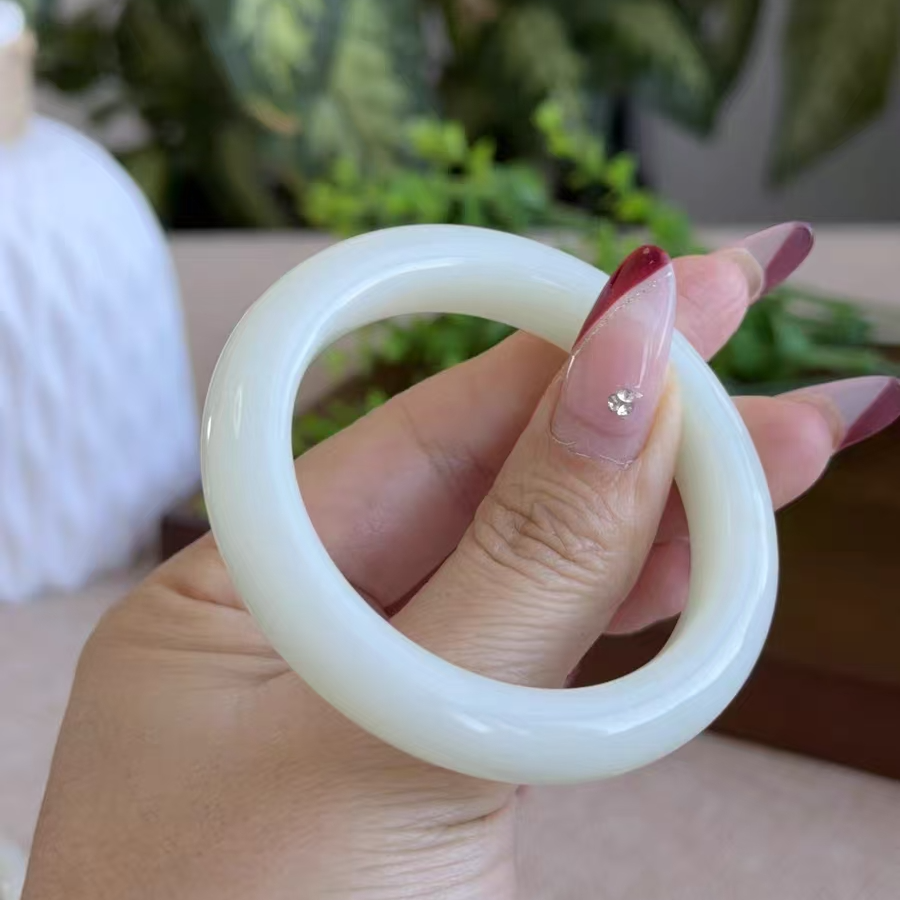 09新疆暖白正圈优雅时尚气质百搭