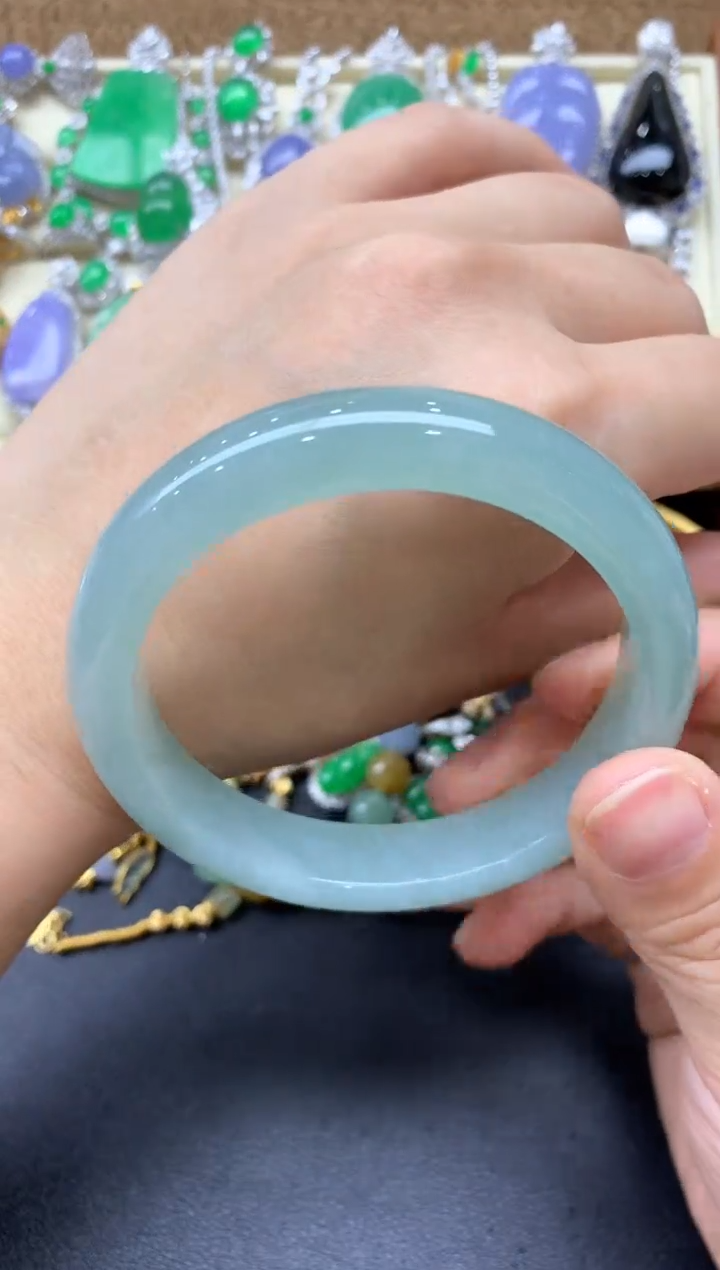 【闪购商品】翡翠手镯未镶嵌390-中国好珍宝