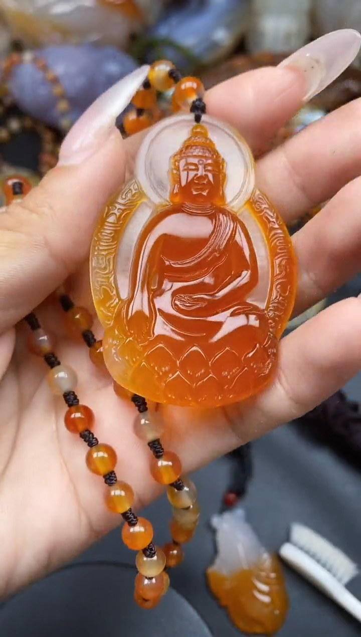 【闪购商品】玛瑙/玉髓颈饰合金ll