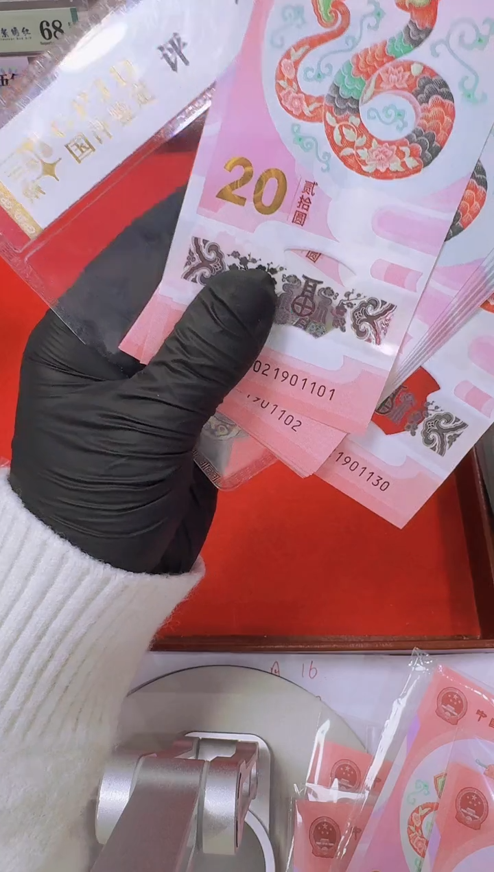 【闪购商品】塑料国评-蛇钞021901101-30