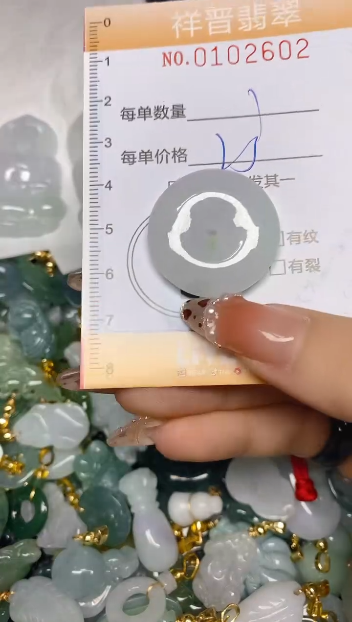 【闪购商品】翡翠颈饰未镶嵌闪购0102602