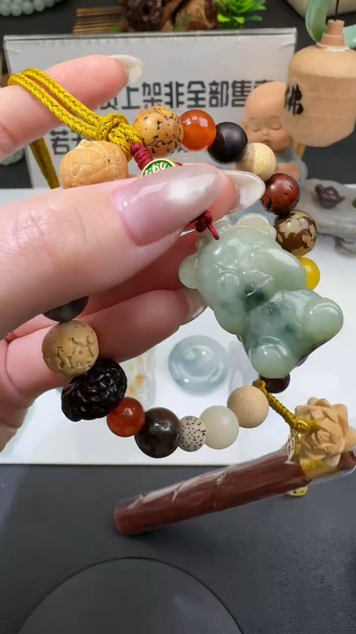 【闪购商品】翡翠颈饰未镶嵌00057321-多样性发货发一件