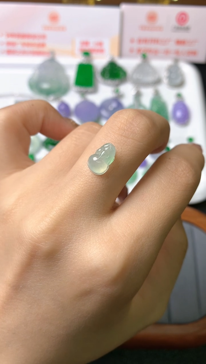 【闪购商品】定制翡翠未镶嵌裸石（镶嵌定制）