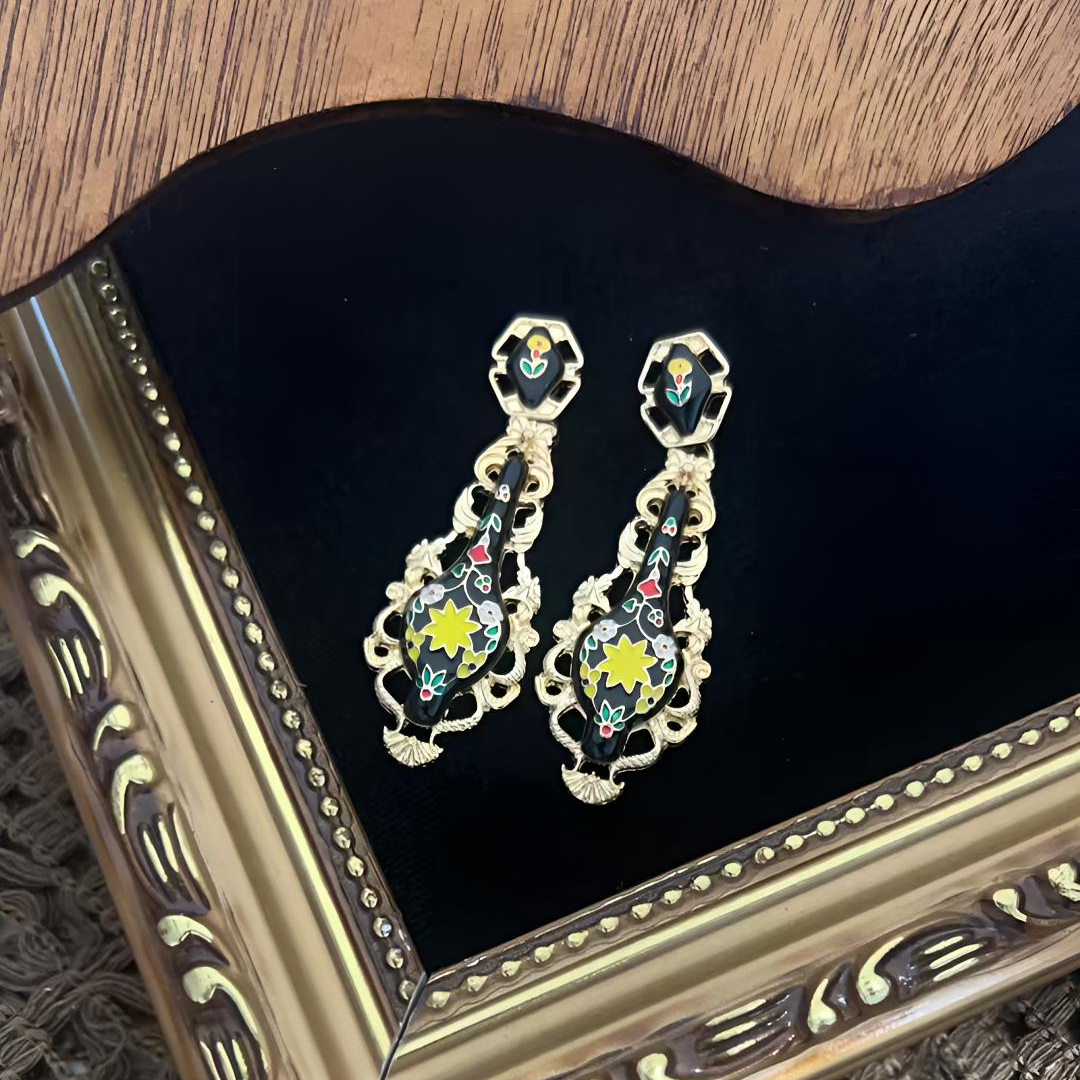 铜合金锆石耳饰 渠道轻奢饰品气质百搭古风古风205