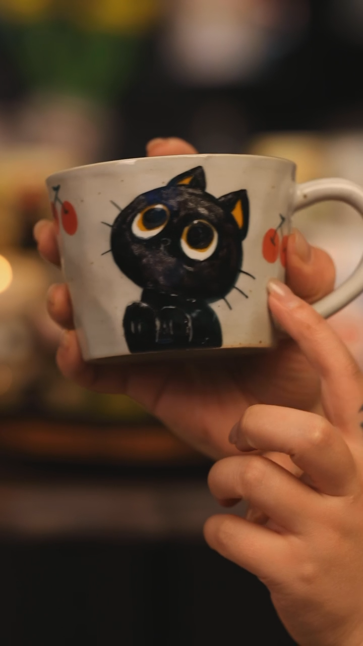 【闪购商品】摆件景德镇釉下彩绘设计师款陶瓷