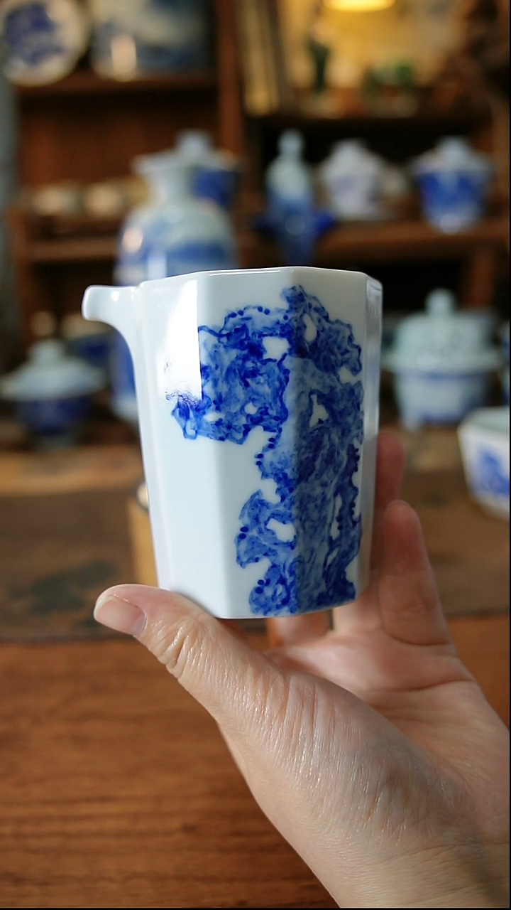 45景德镇手工手绘茶具