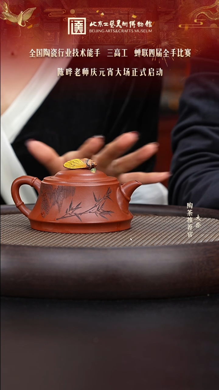 【闪购商品】紫砂茶壶078 陶茶溯源陈晔