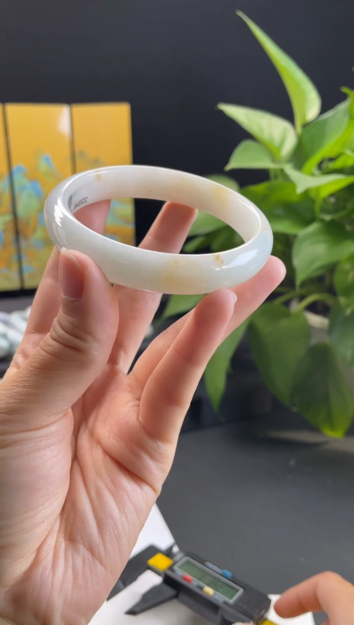 未镶嵌翡翠定制翡翠25#天然缅甸A货翡翠手镯58-59圈口