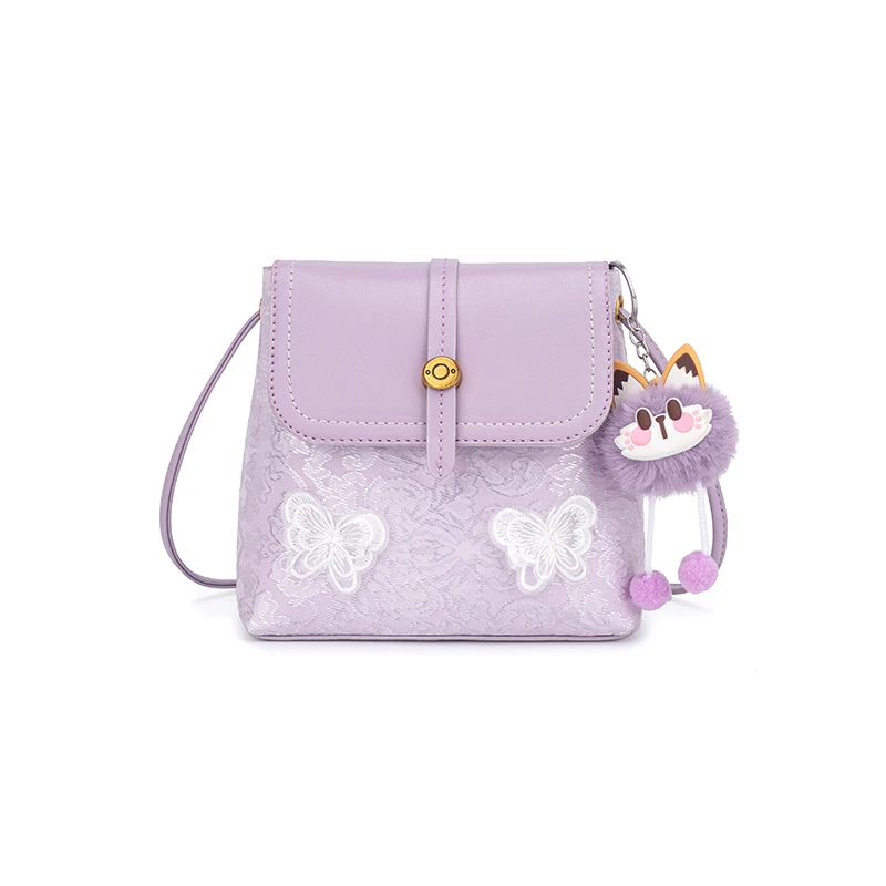 新款时尚单肩斜挎百搭女士通勤小水桶1