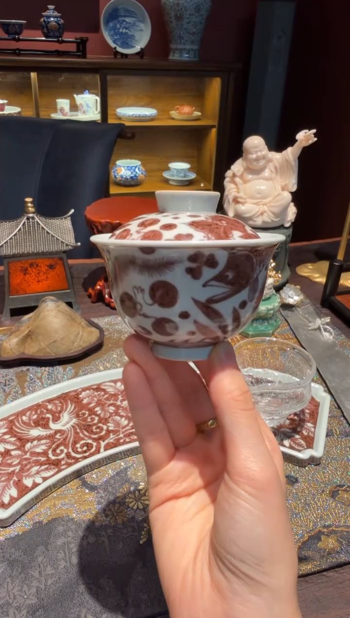 仰*盖碗             