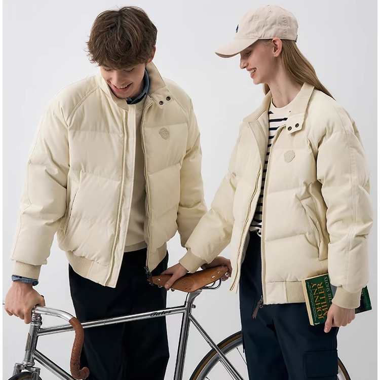 Teenie Weenie小熊新潮男装冬季新款休闲机车羽绒服TNJD248C03I