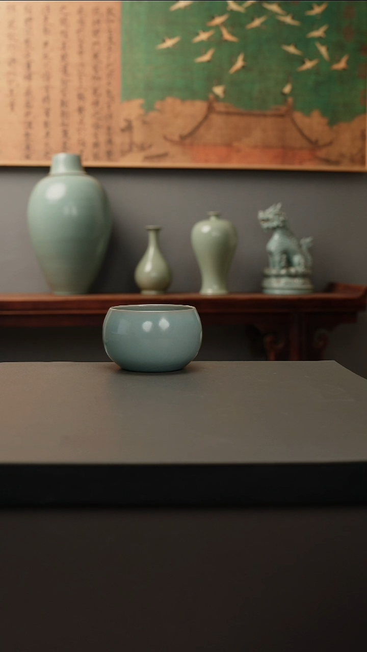 【闪购商品】杯仿古釉原矿 禅定