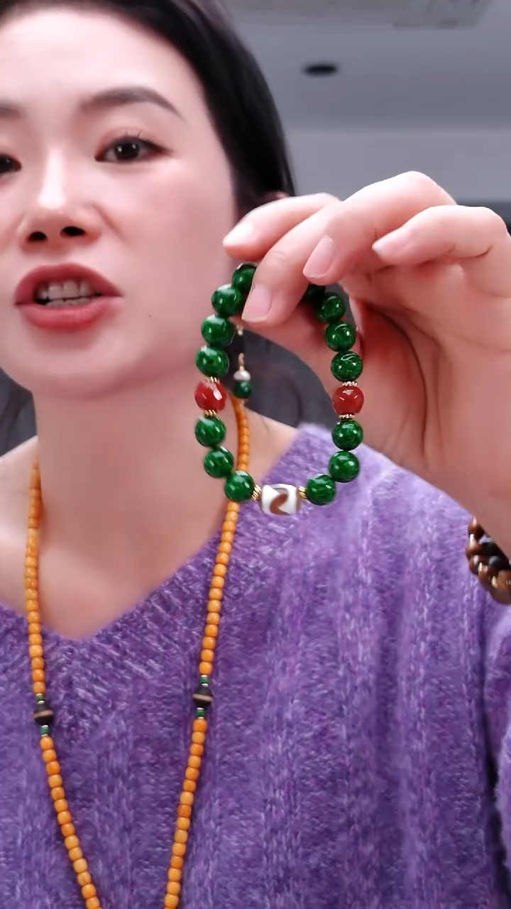 香榧木1355绿手串