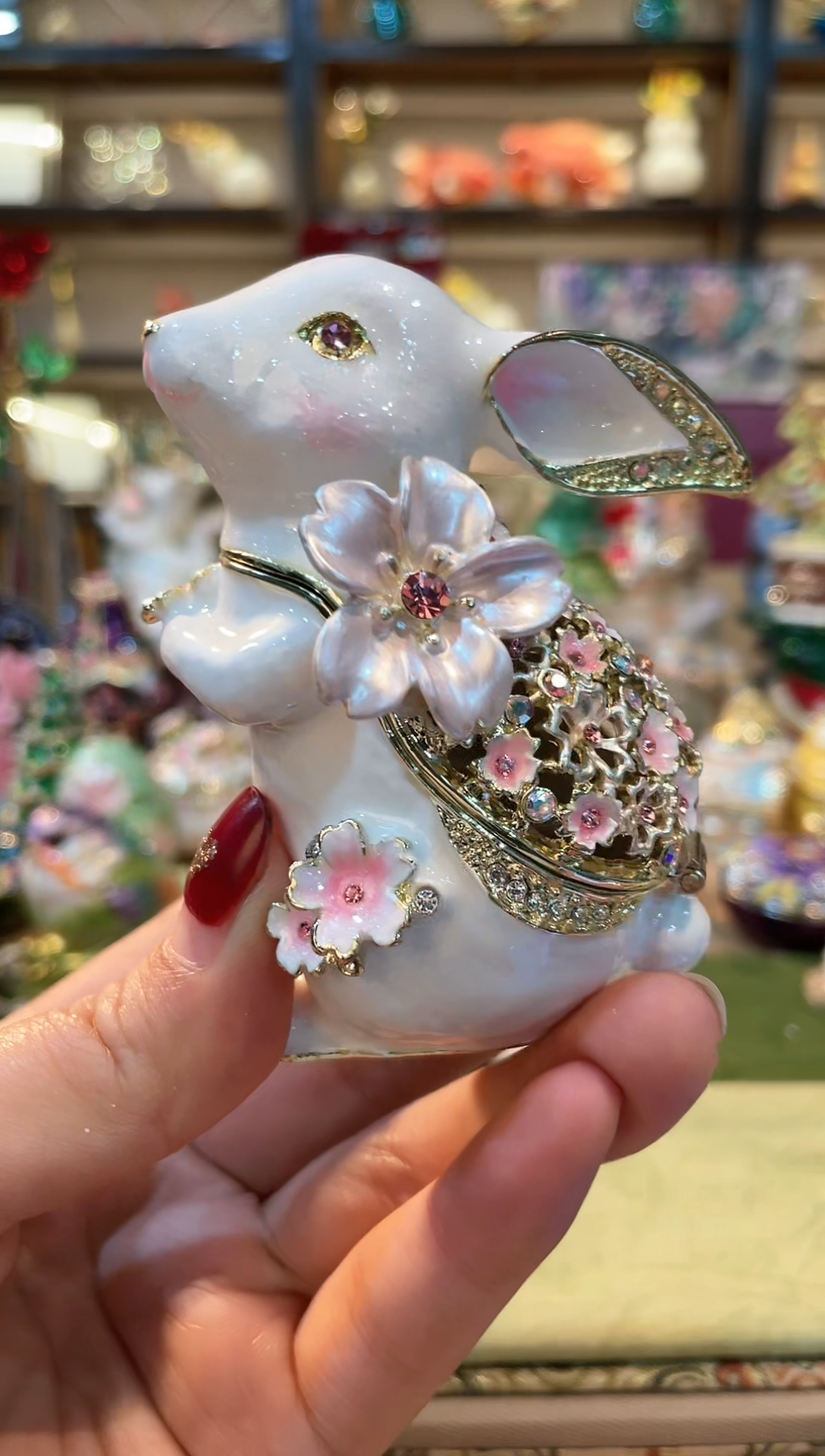 【闪购商品】精致珐琅彩首饰盒