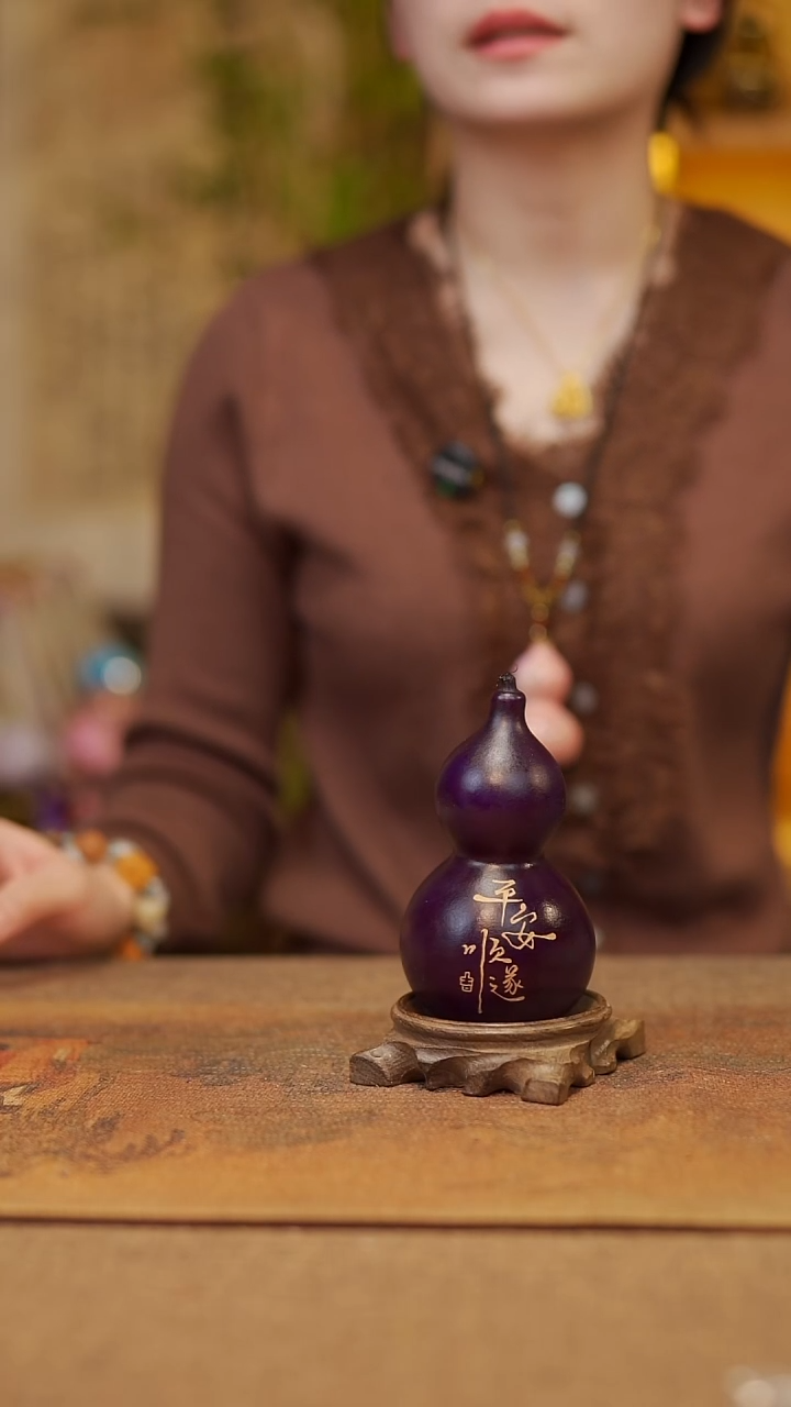 【闪购商品】256宴禾堂天然漆艺小葫芦--68