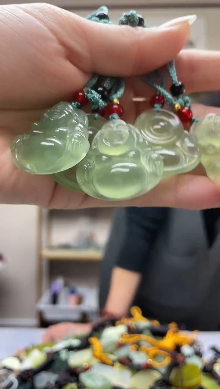 未镶嵌岫玉吊坠·多样性发货*拍一发一