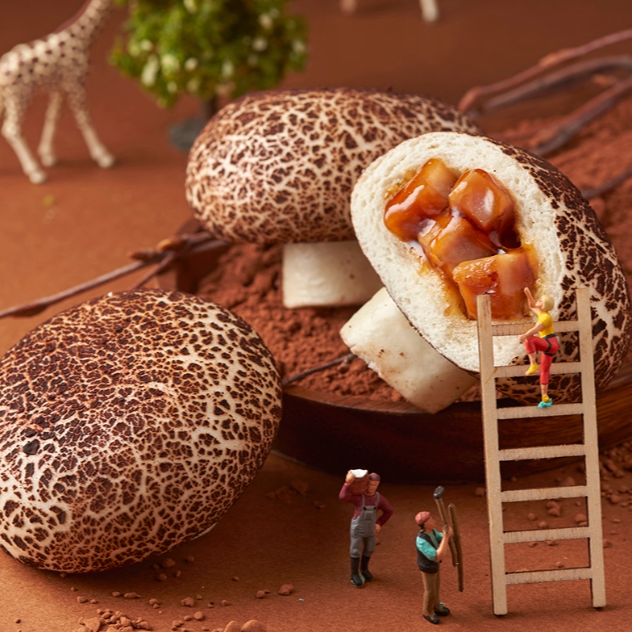 【两包】北记烧肉蘑菇包