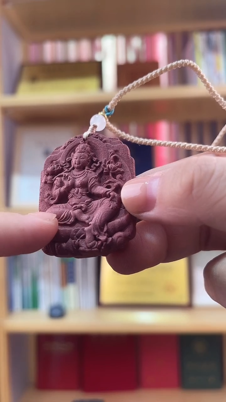 泥塑花蕊夫人香方绿度母