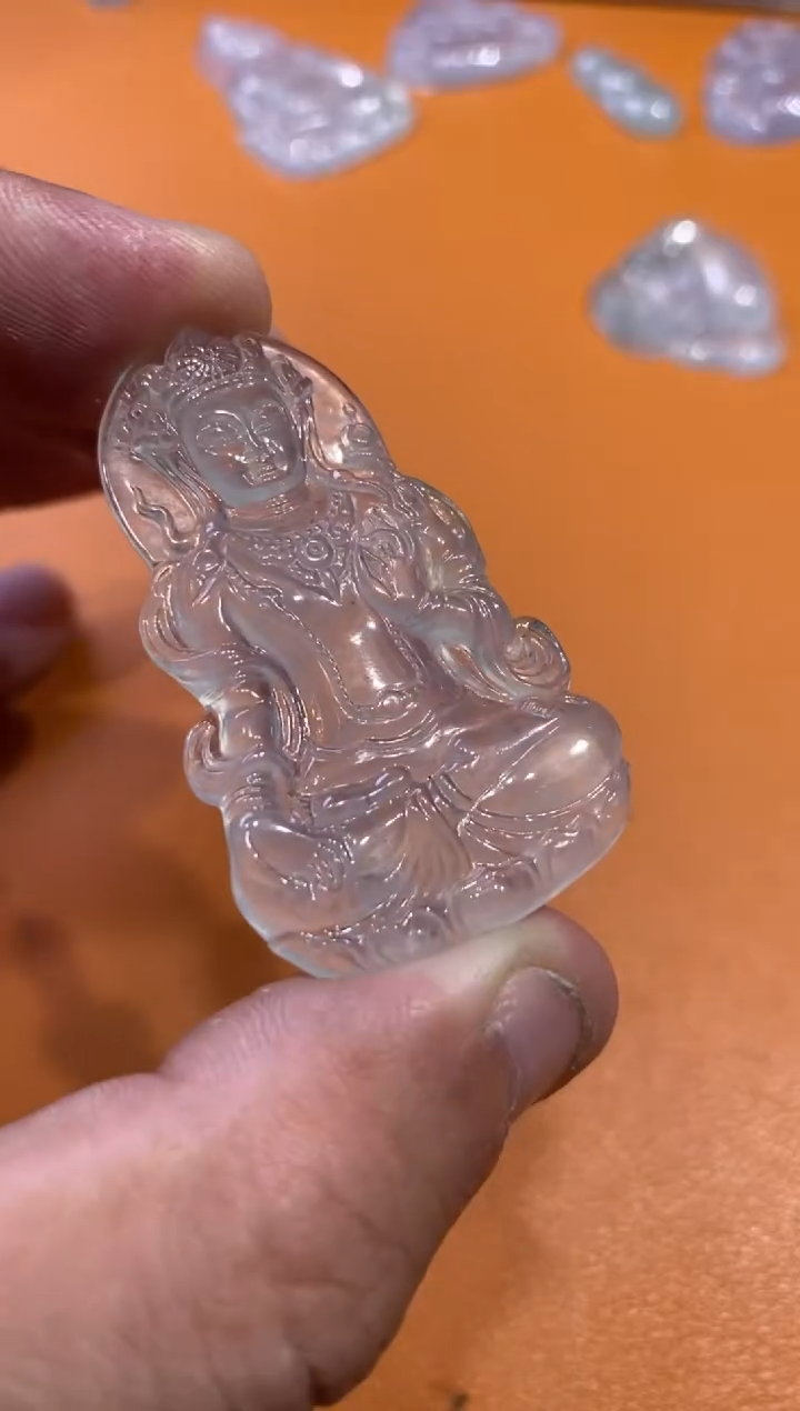 【闪购商品】翡翠吊坠(不含链)未镶嵌度母3980