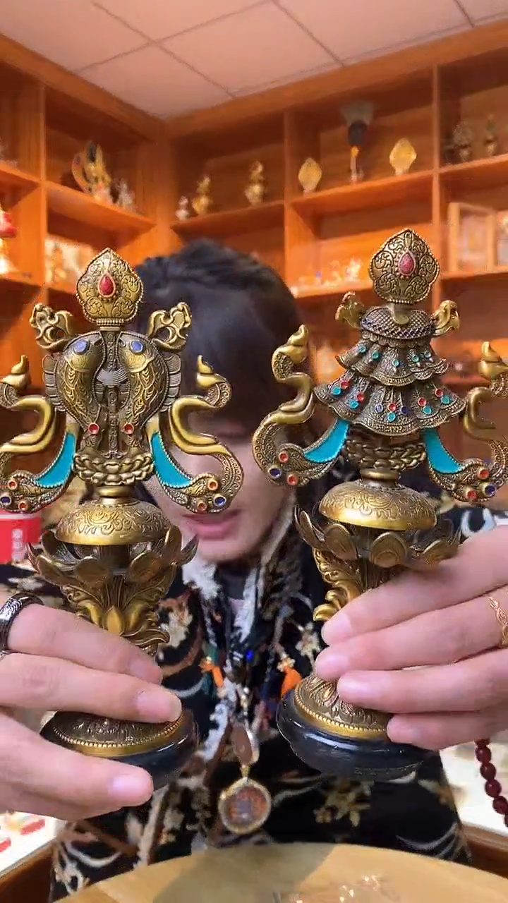 【闪购商品】泥塑吉祥八宝-与实物略有差异介意者慎拍