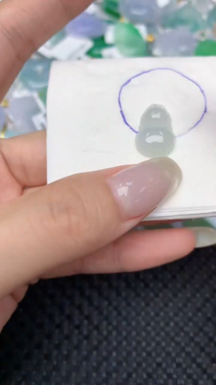 翡翠未镶嵌颈饰天然缅甸翡翠a货百元以上9元证书费自理