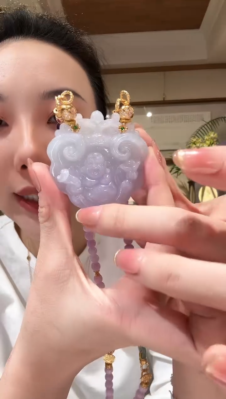 【闪购商品】翡翠颈饰未镶嵌国风