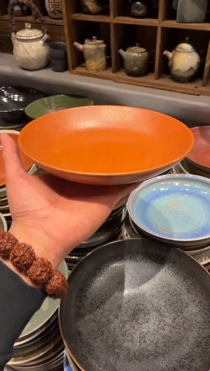 瓷片8寸志野锅盘（福利款）