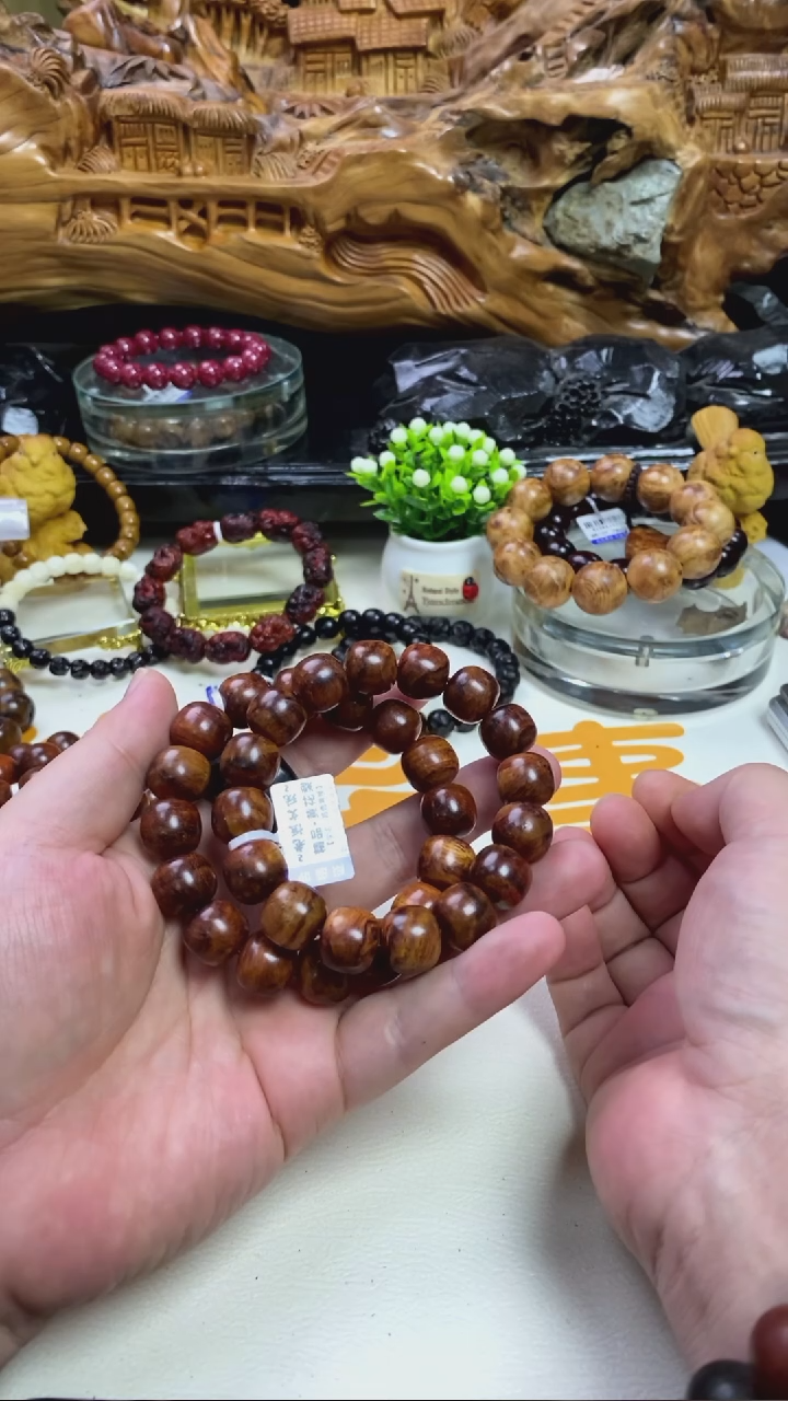 【闪购商品】黄花梨/降香黄檀手串/手链黄花梨1.4