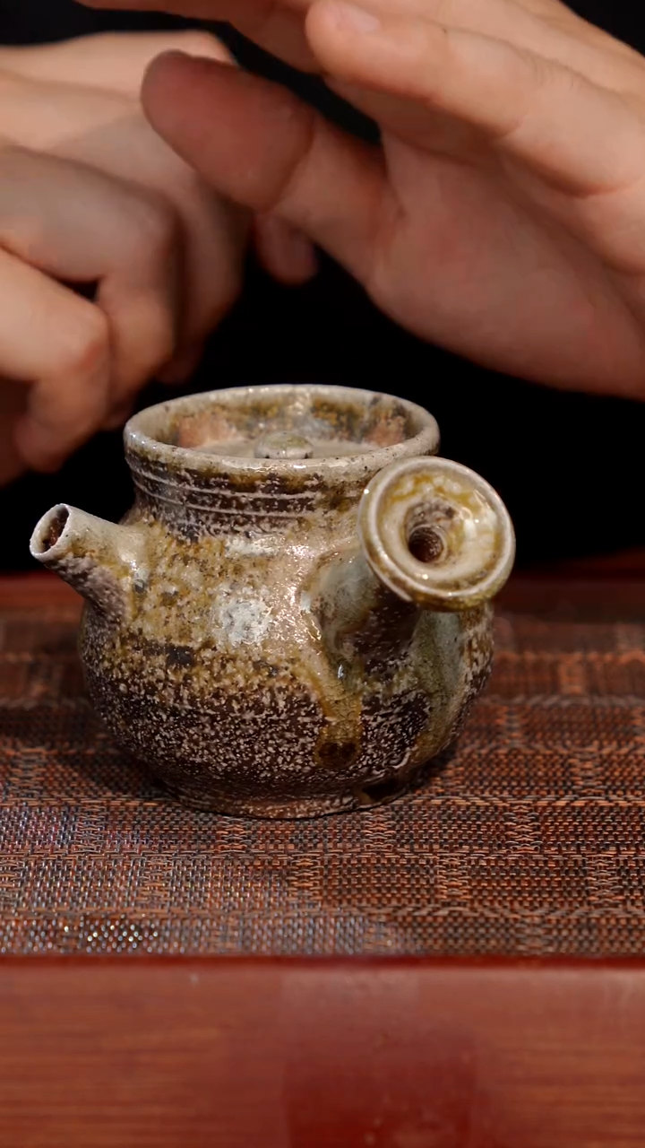 陶瓷奢瓷/瑞寅柴烧茶器（壶）602