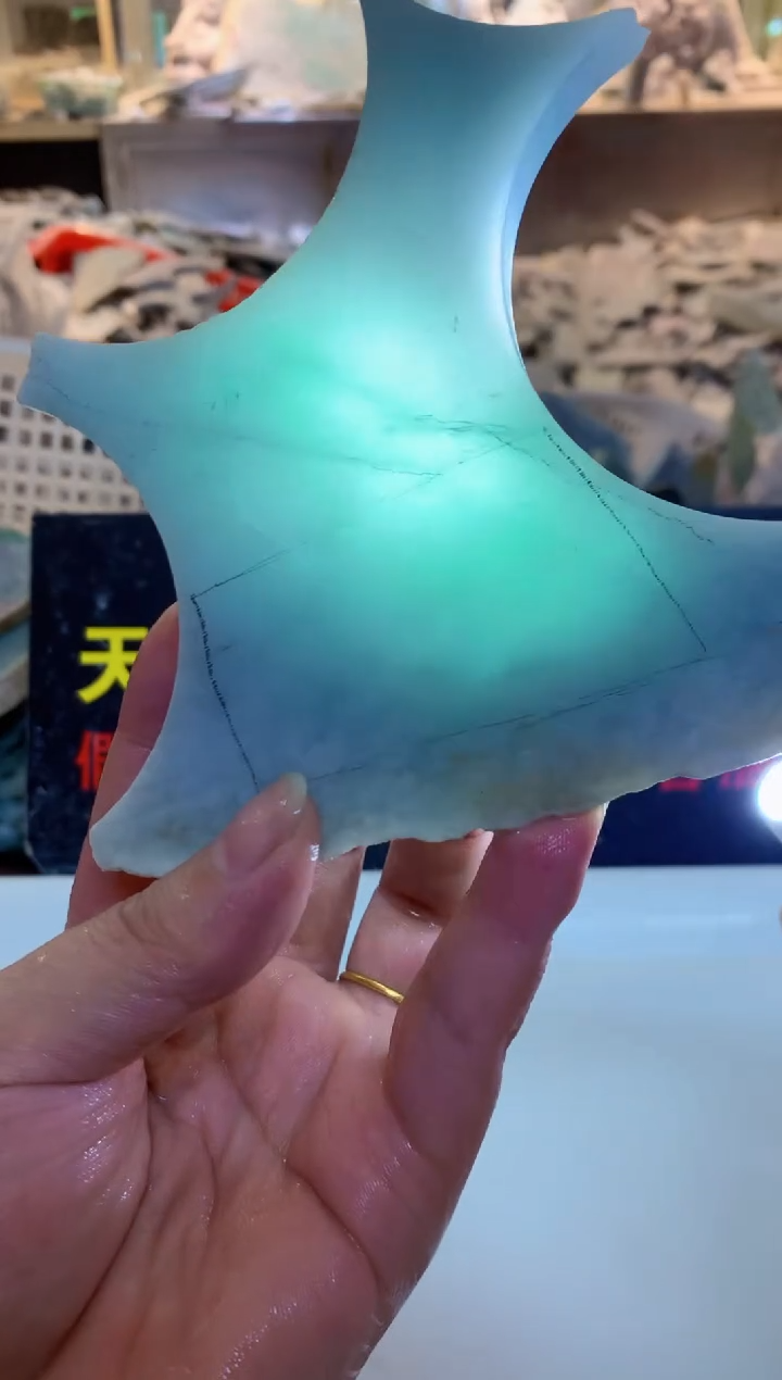 裸石翡翠0朱0翡翠珠宝333