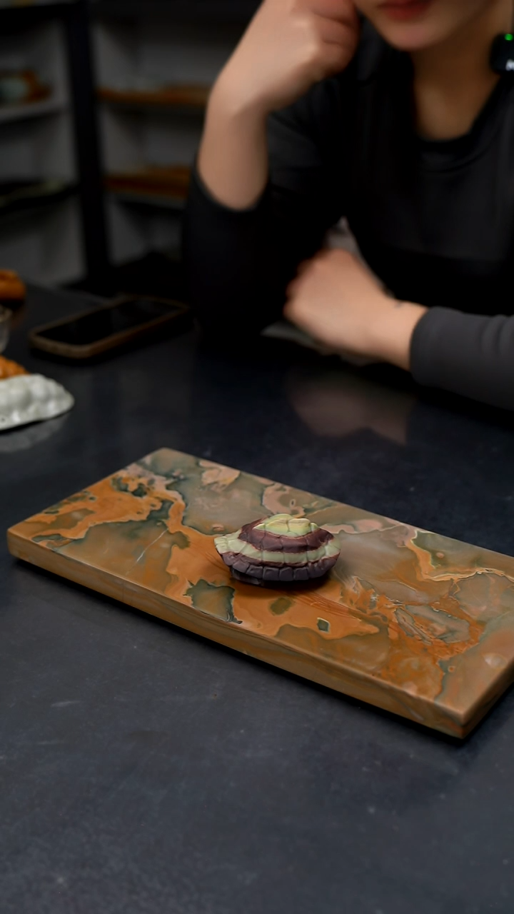 【闪购商品】紫袍玉带石龟甲手把