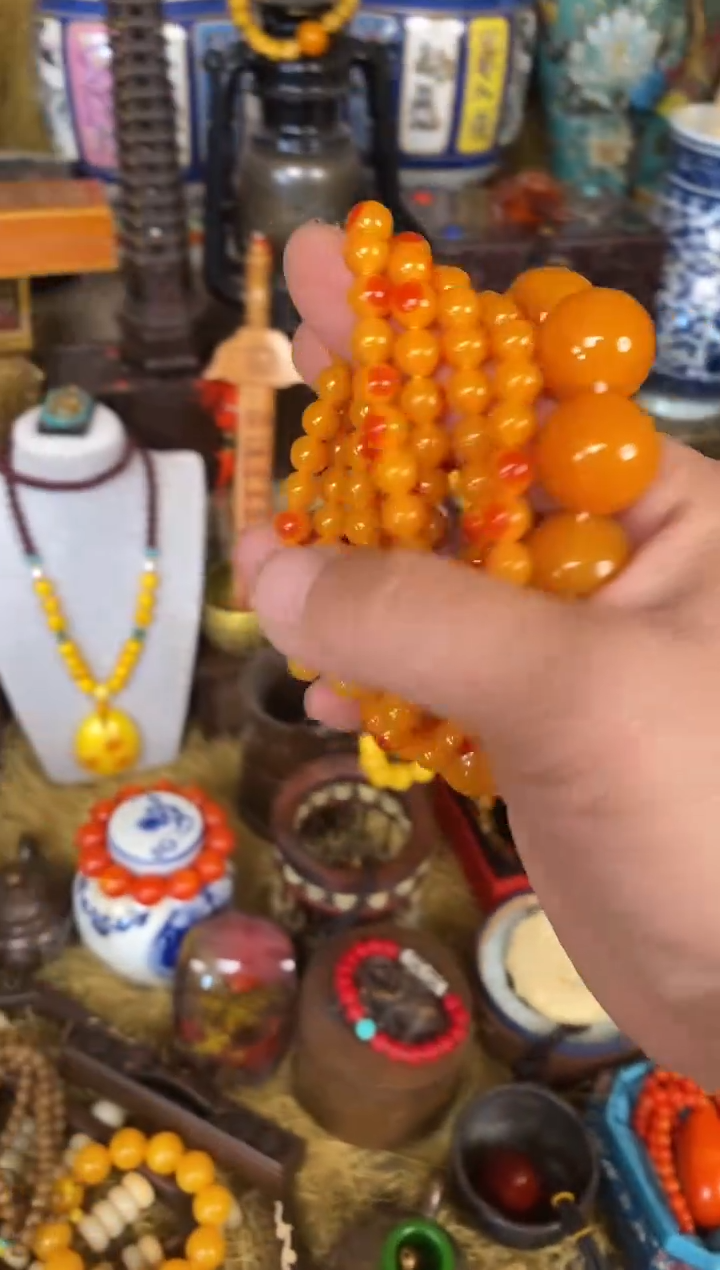 滴血莲花菩提手串阿明甄选