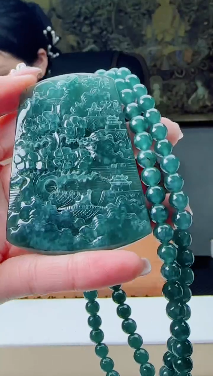 【闪购商品】翡翠颈饰未镶嵌1111111111