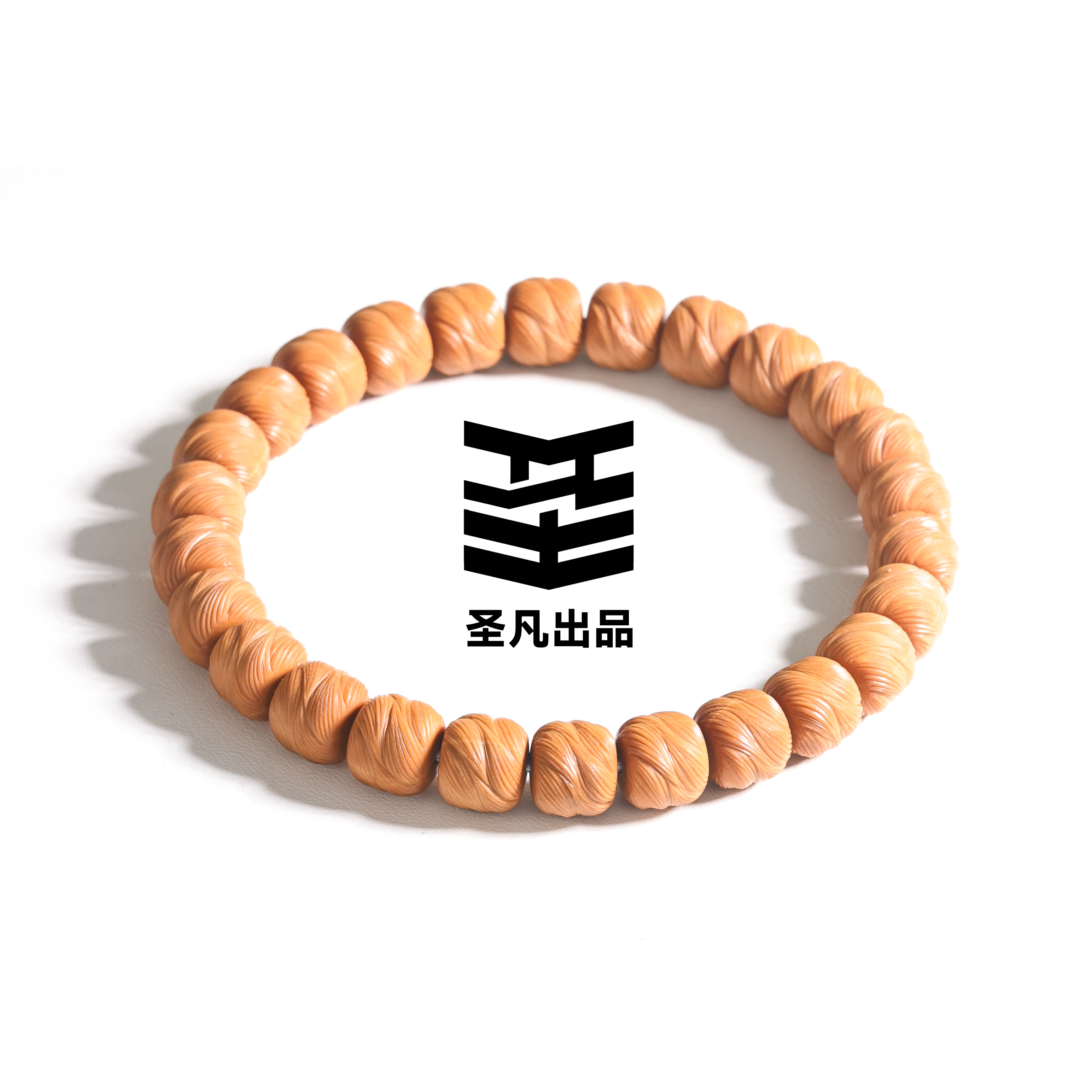 千刃龙尾 · 圣凡出品纯手工雕刻千刀工艺猴头手串