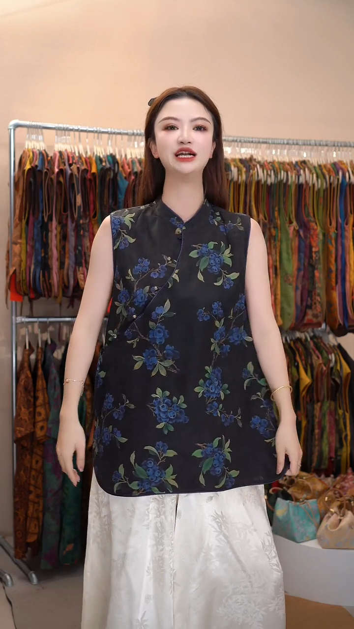 清仓不退不换君子纤桑蚕丝女装香云纱