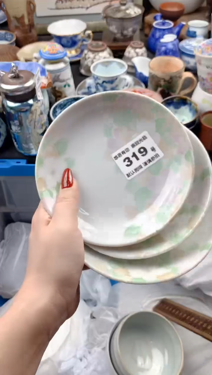 【闪购商品】瓷片319号九姑娘工艺品瓷器