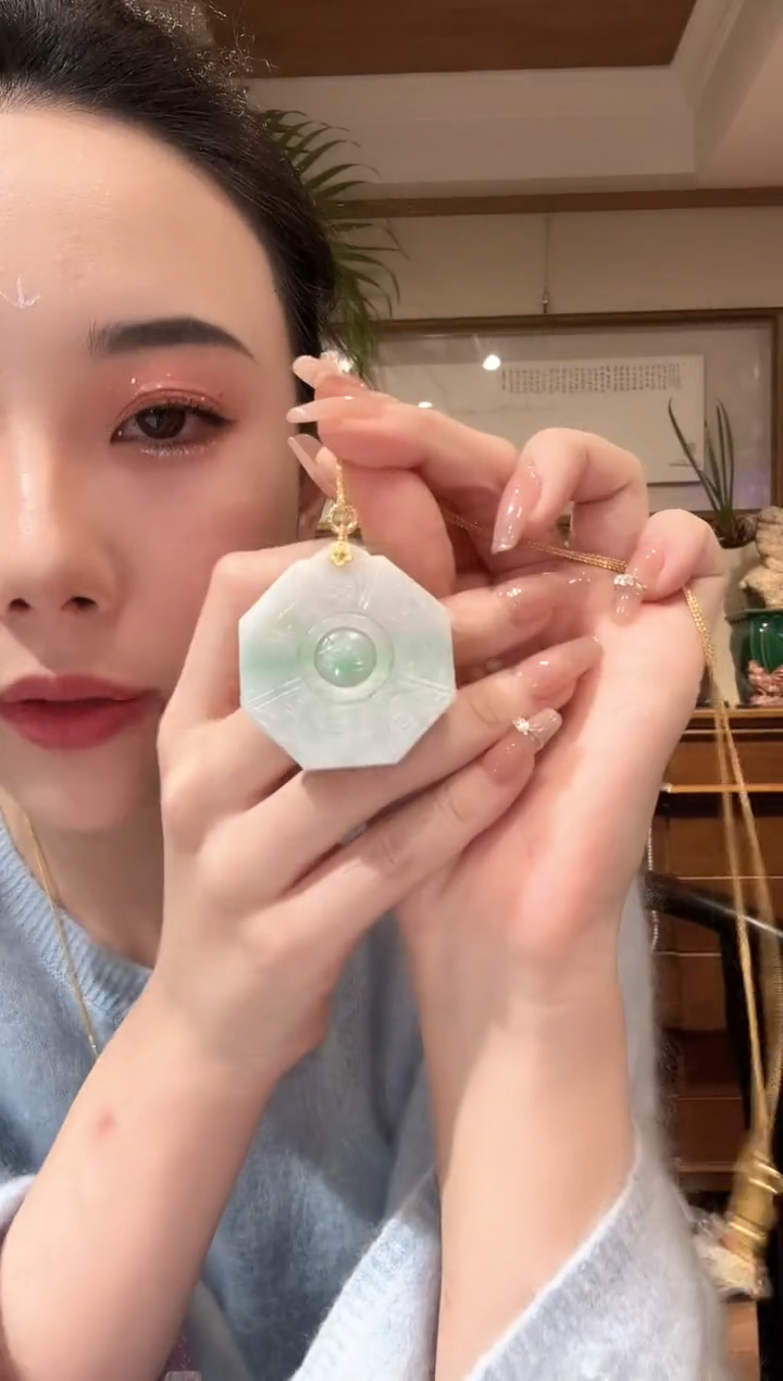 【闪购商品】翡翠颈饰未镶嵌国风