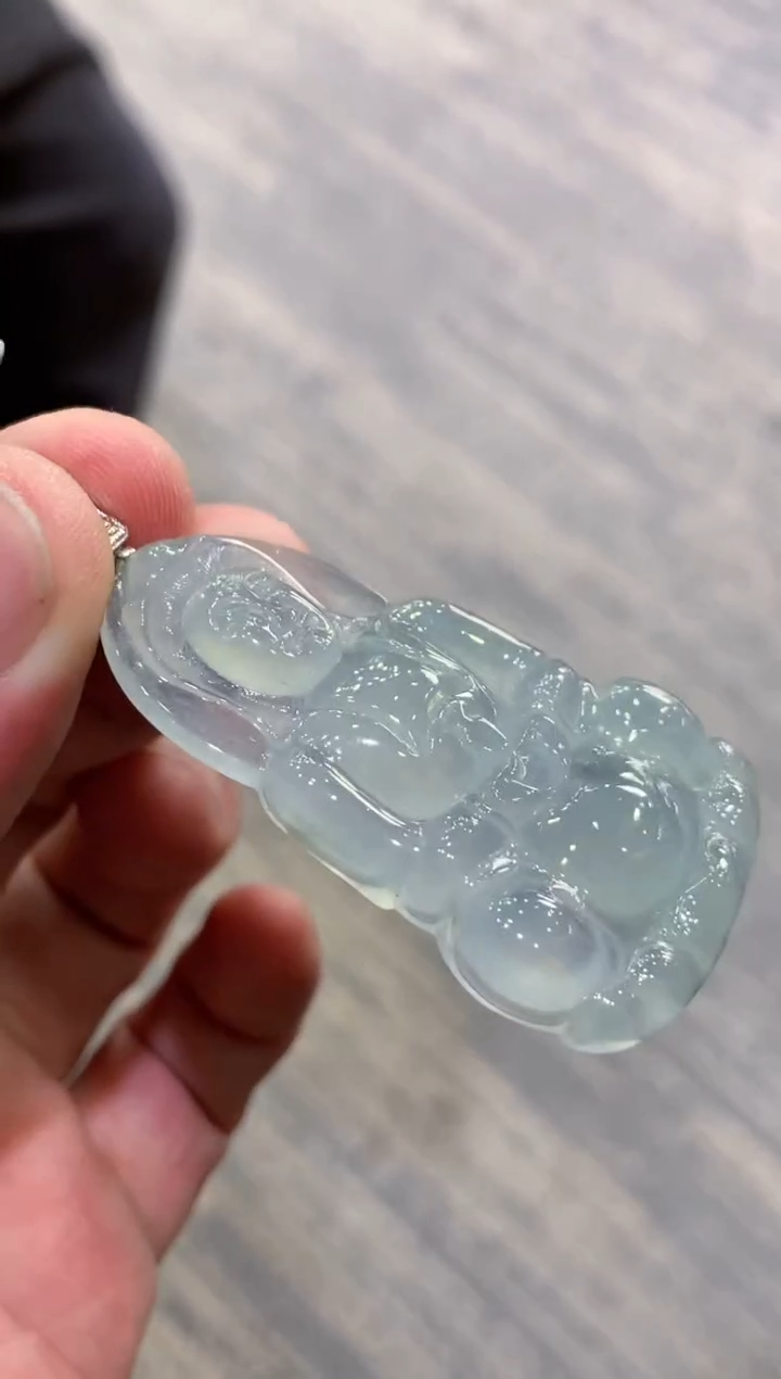 颈饰未镶嵌翡翠天然A货翡翠