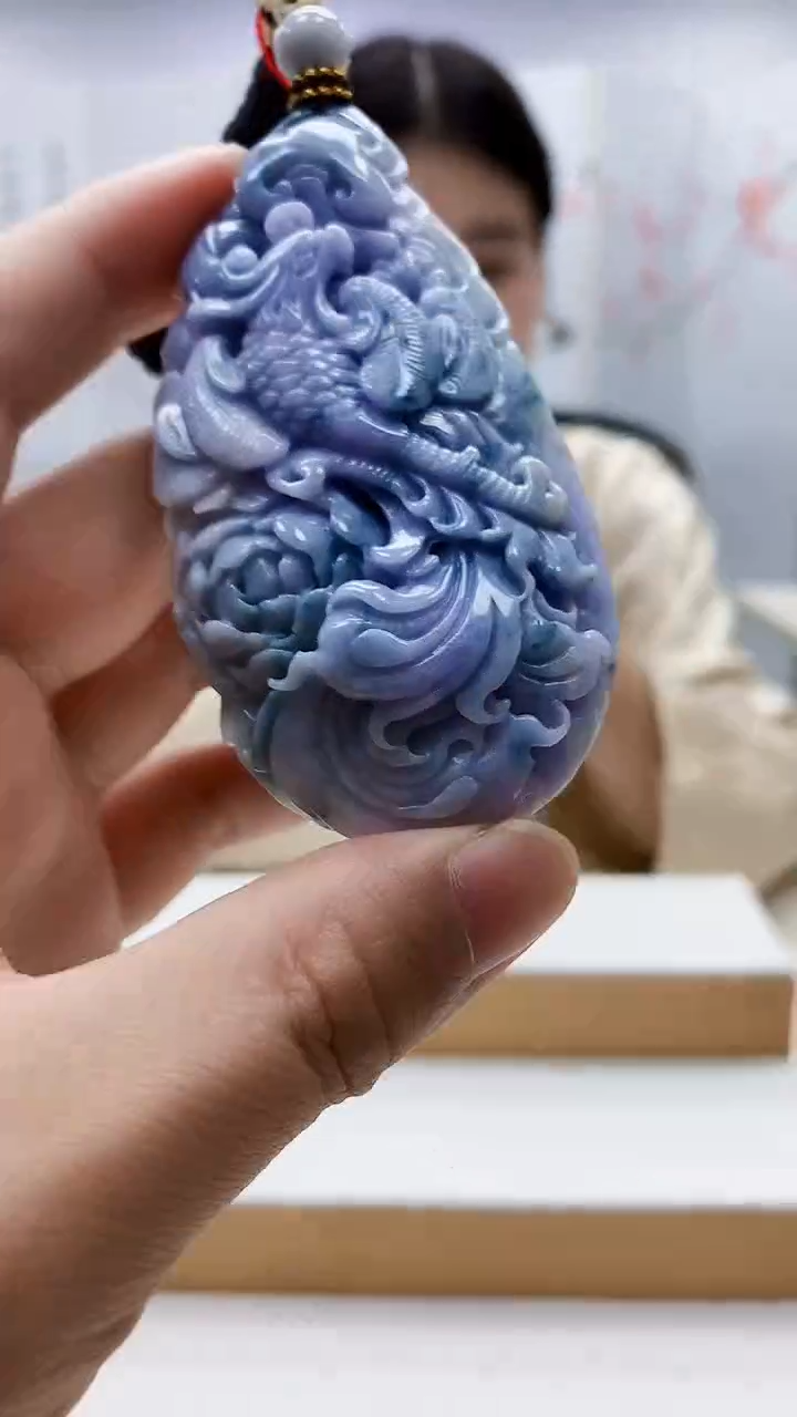 未镶嵌定制翡翠4812ty-毛货挂件20