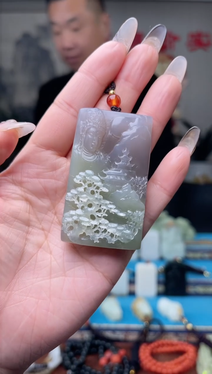 【闪购商品】和田玉挂件未镶嵌1