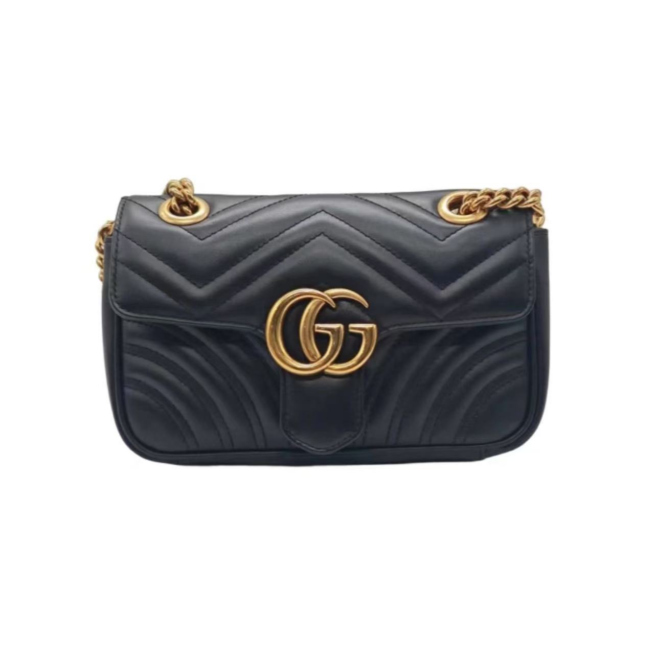 95新 GUCCI/古驰 黑金马蒙22