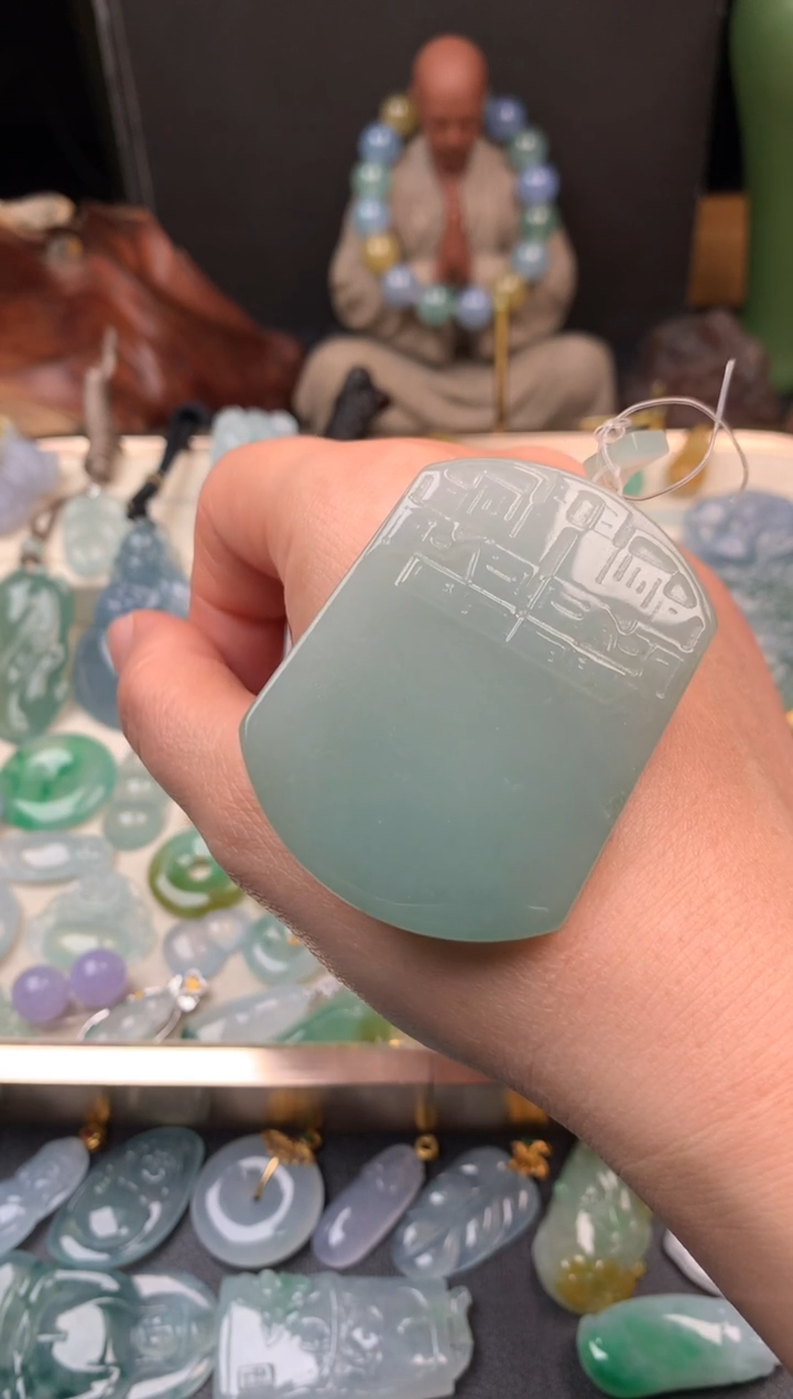 吊坠(不含链)未镶嵌翡翠dz1