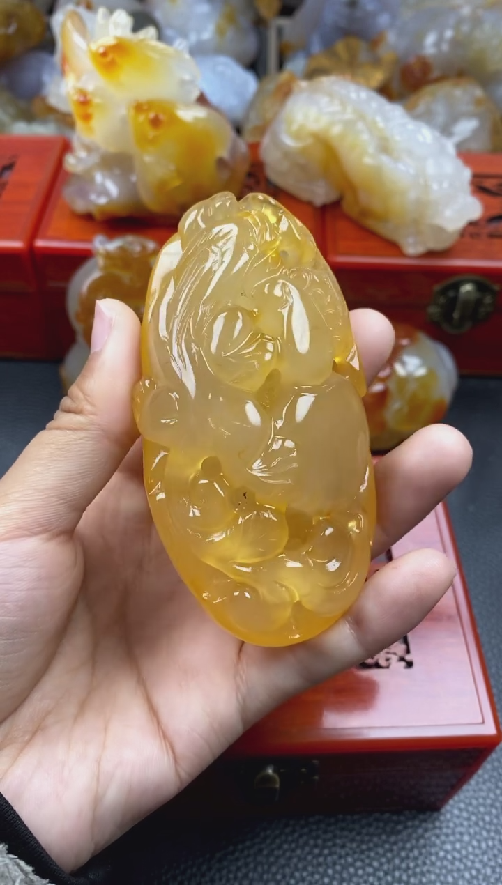 【闪购商品】玛瑙/玉髓手把未镶嵌00