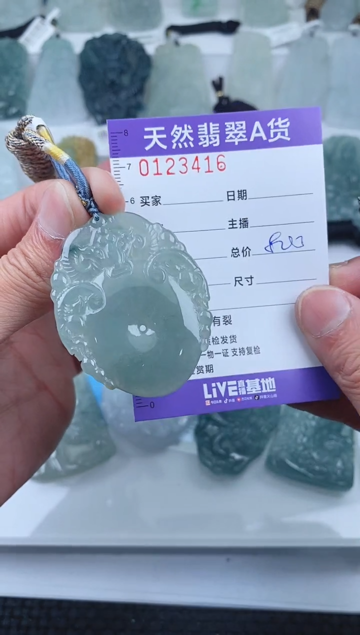 【闪购商品】翡翠颈饰未镶嵌        416