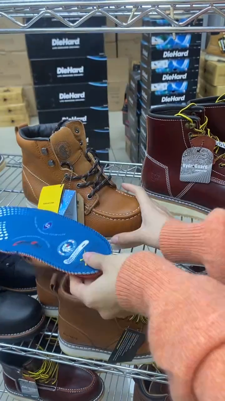 牛皮44码，828，皮鞋码，工装靴默认瑕疵 防砸防刺