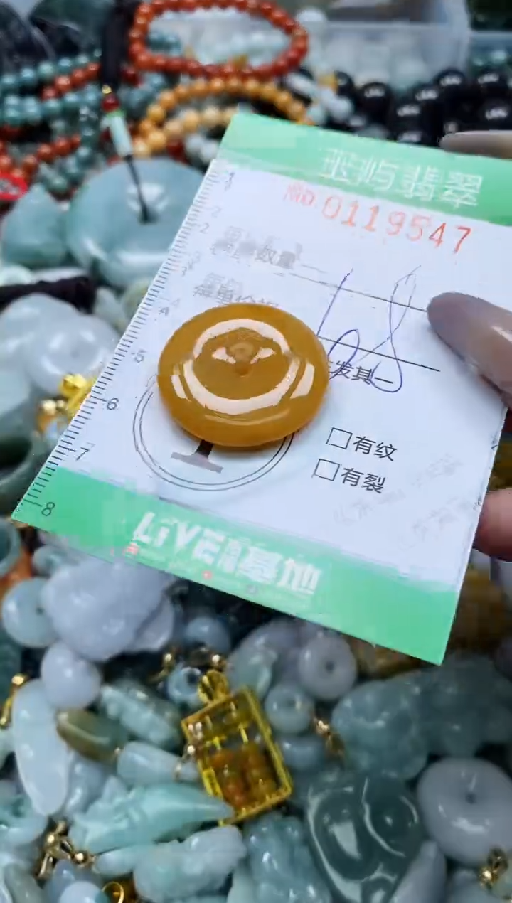 翡翠未镶嵌颈饰闪购0119547