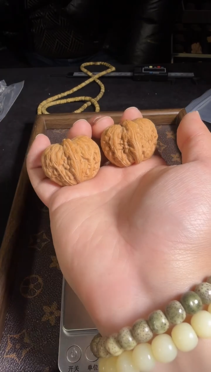 吊坠文玩核桃40尺全品元宝