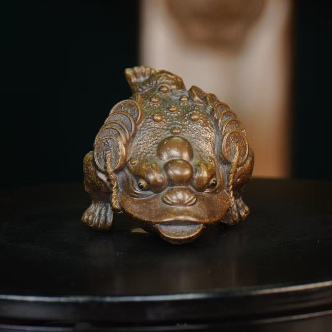 青色金蟾 宜兴紫砂