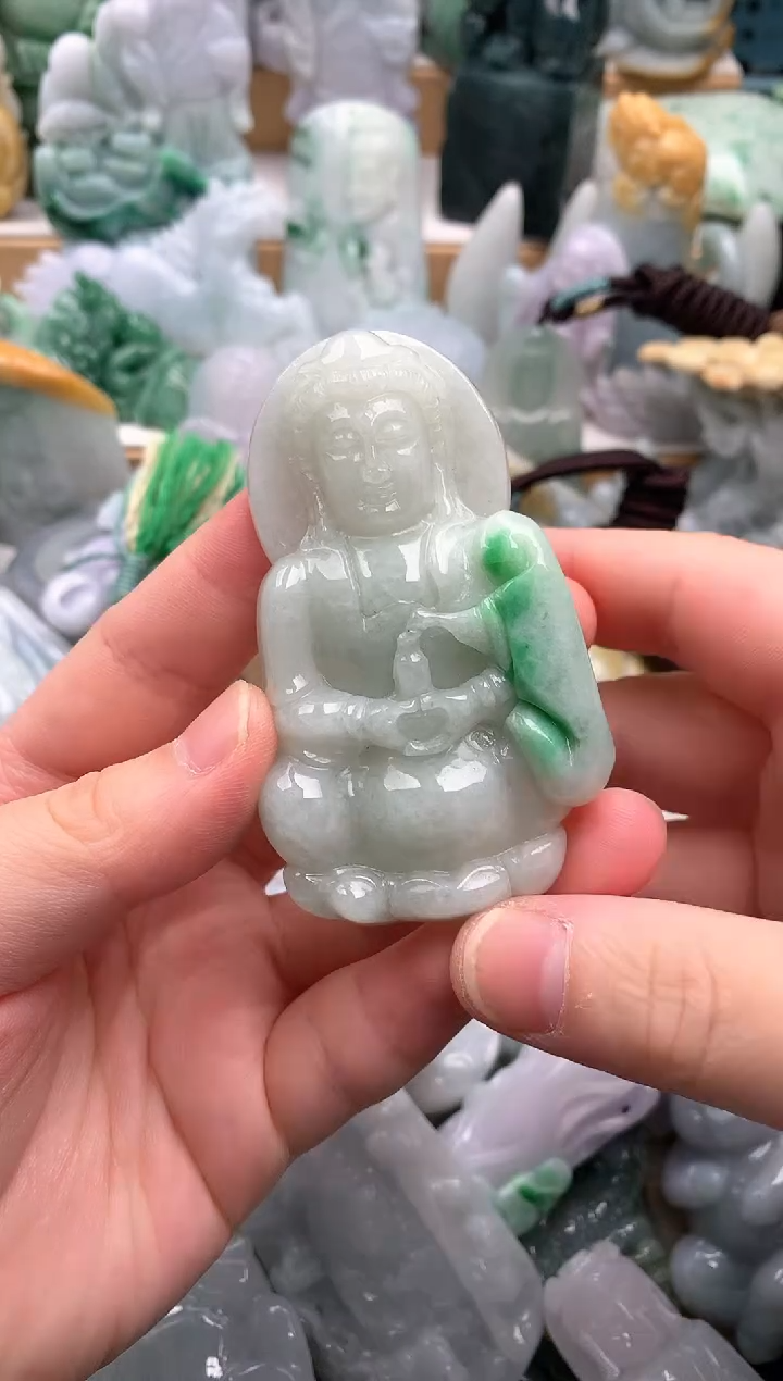 吊坠(不含链)未镶嵌翡翠1